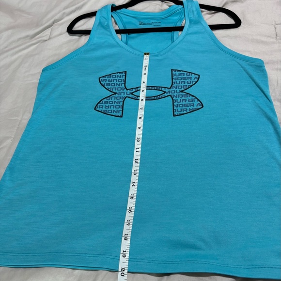 Under Armour Women's Blue Tank Top - XL - Picture 4 of 9
